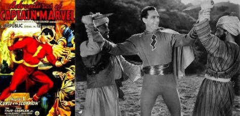 Captain Marvel was the first 'real' superhero to appear on screen in 1941